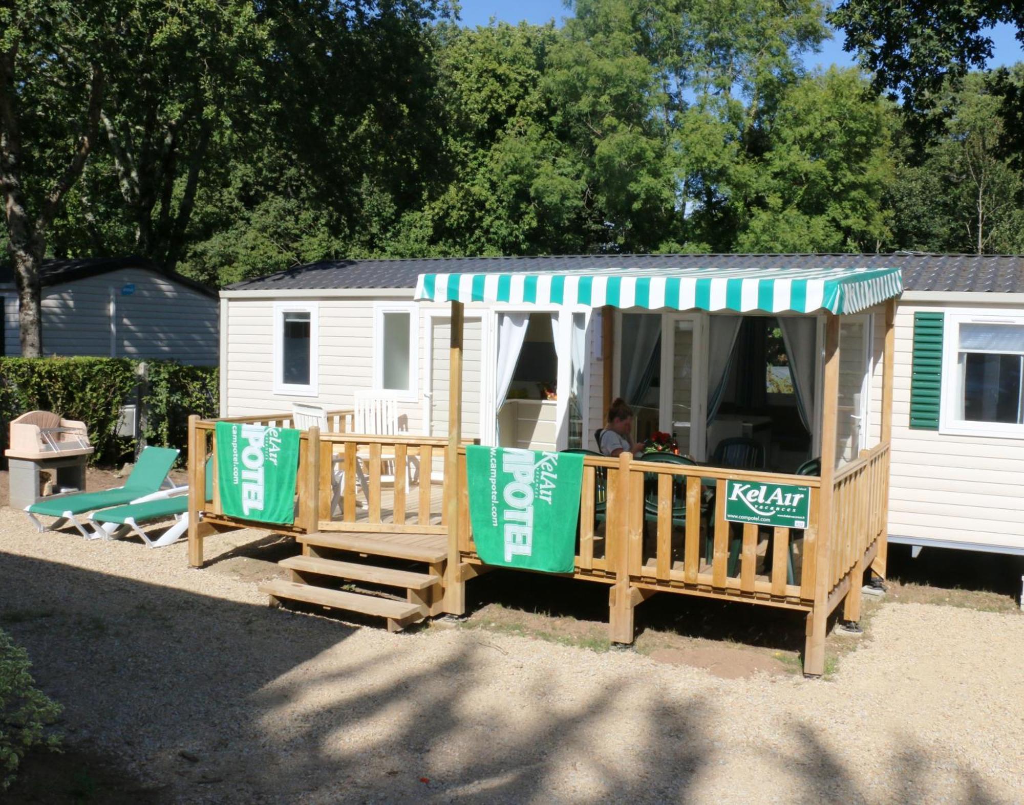 Mobile Homes By Kelair At Camping Sylvamar Labenne Exterior foto